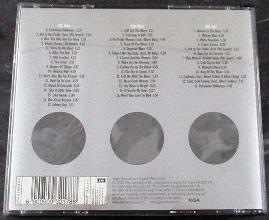 GARY MOORE The Platinum Collection 3xCD