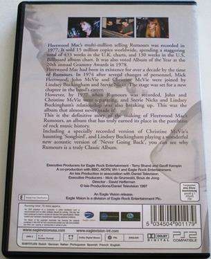 FLEETWOOD MAC Rumours Classic Albums DVD
