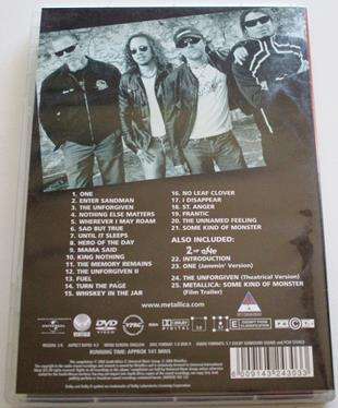 METALLICA The Videos 1989-2004 DVD