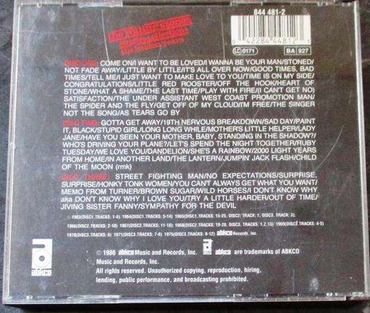 THE ROLLING STONES Singles Collection the London Years 3xCD FATBOX