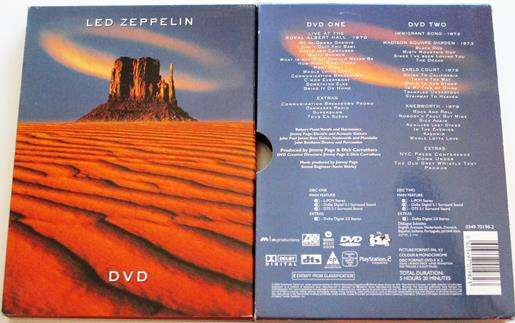 LED ZEPPELIN 2xDVD SET Over 5 hours