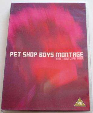 PET SHOP BOYS Montage The Nightlife Tour DVD