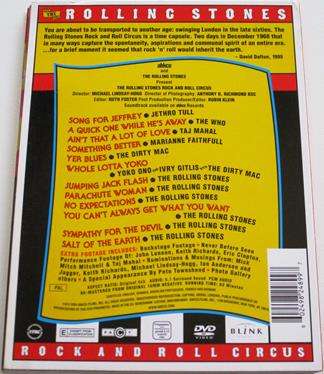 ROLLING STONES Rock n Roll Circus DVD