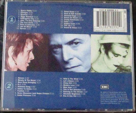DAVID BOWIE The Singles Collection 2xCD