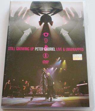PETER GABRIEL Still Growing Up Live & Unwrapped 2xDVD