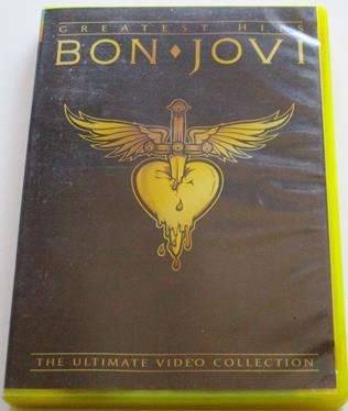 BON JOVI Greatest Hits The Ultimate Video Collection DVD