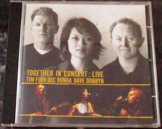 TIM FINN BIC RUNGA DAVE DOBBYN Together in Concert : Live CD [Gx36]