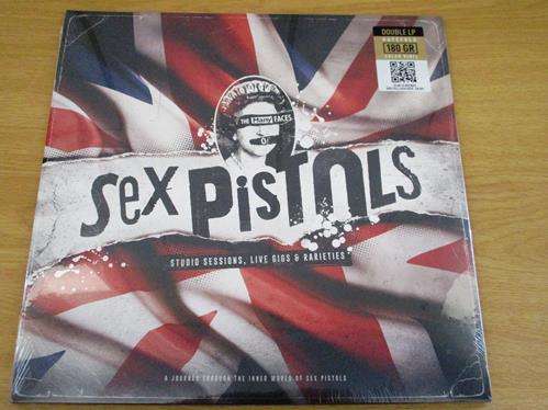 The Many Faces Of SEX PISTOLS (Studio Sessions, Live Gigs & Rarities) Coloured 2xLP Vinyl Record