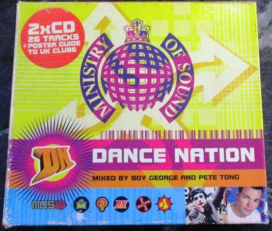 DANCE NATION Part 1 Mixed by Pete Tong and Boy George 2xCD Ministry of Sound