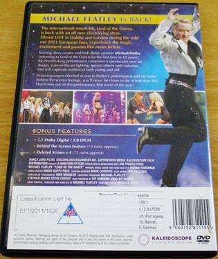 MICHAEL FLATLEY Returns as Lord of the Dance DVD  [BBOX 5]