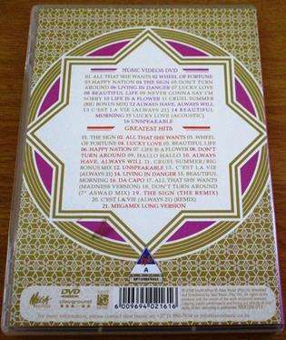 ACE OF BASE Greatest Hits / Music Videos DVD + CD