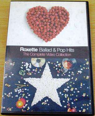 ROXETTE Ballad & Pop Hits The Complete Video Collection DVD
