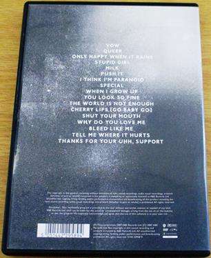 GARBAGE Absolute Garbage DVD