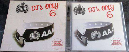 DJ's ONLY 6 3xCD Ministry of Sound