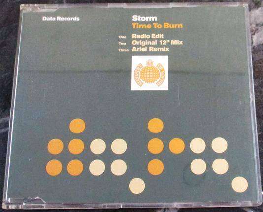 STORM - TIME TO BURN CD Ministry of Sound