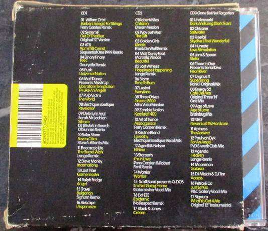 TRANCE NATION Anthems Mixed by Judge Jules 3xCD Ministry of Sound 50 tracks Biggest Trance Classics