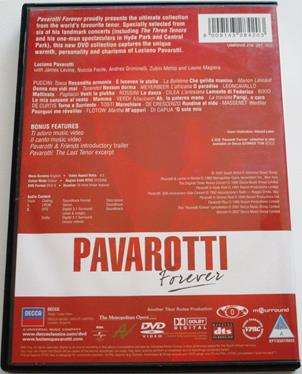 PAVAROTTI Forever DVD