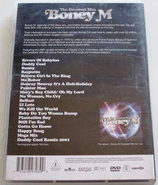 BONEY M The Greatest Hits DVD