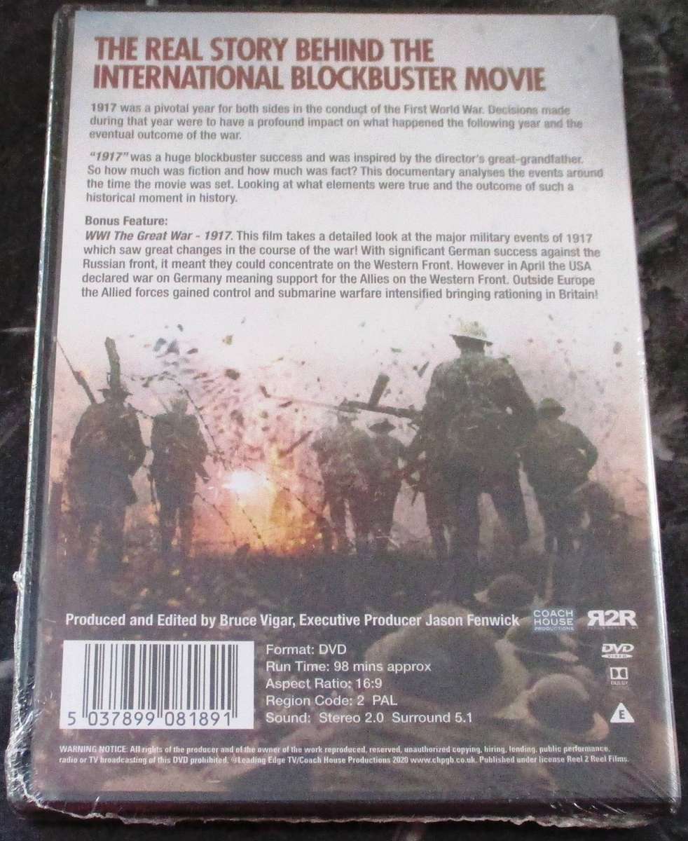 1917 THE REAL STORY DVD [BOX SET SHELF]