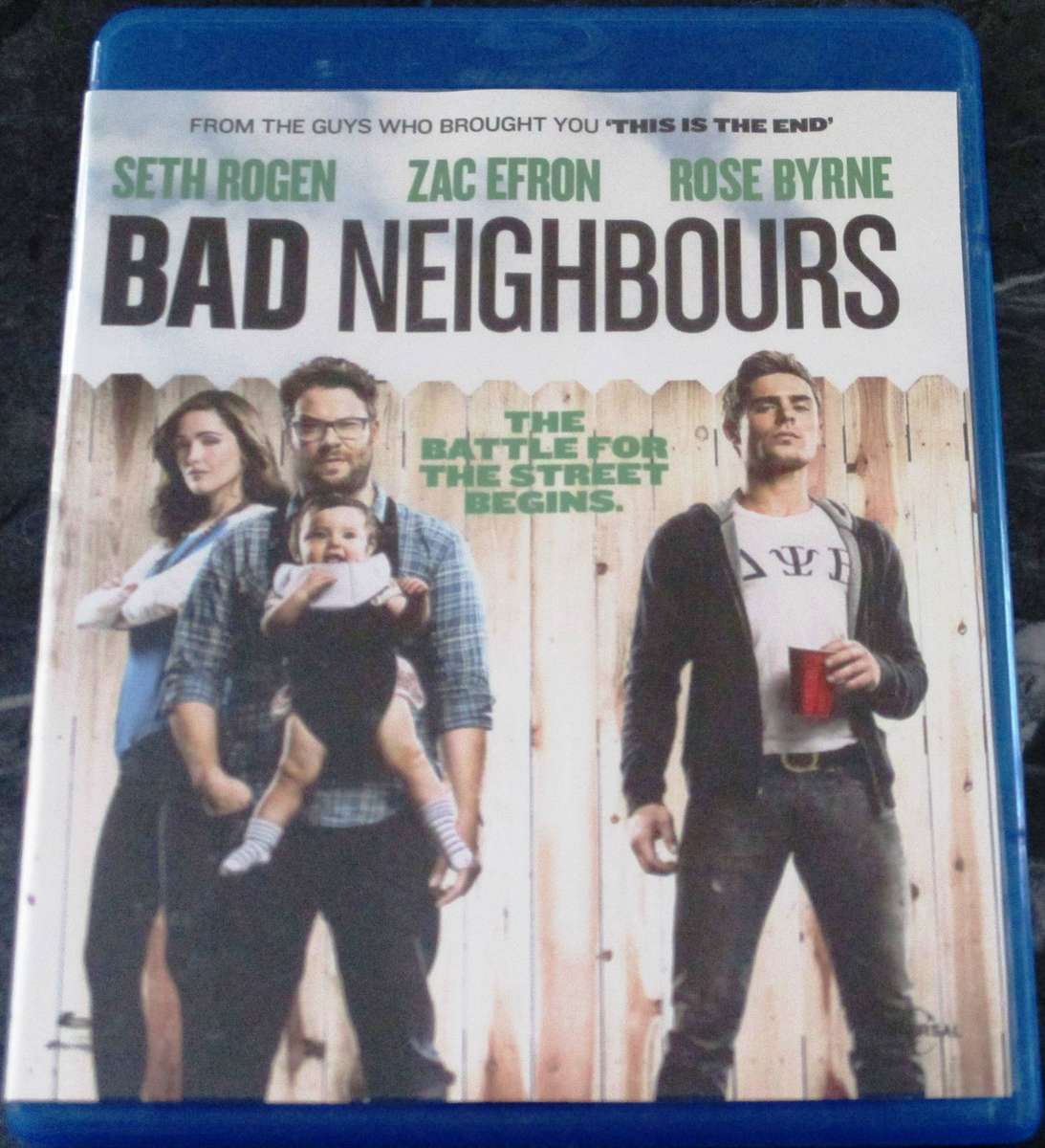 BAD NEIGHBOURS BLU RAY Seth Rogen Zac Efron