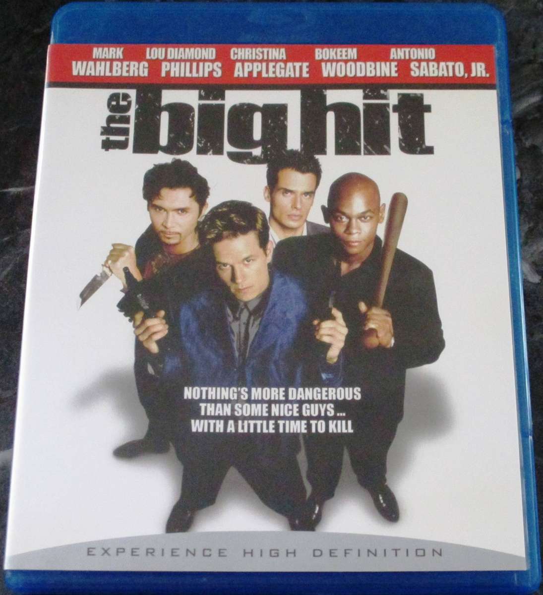 THE BIG HIT BLU RAY Mark Wahlberg Lou Diamond Phillips