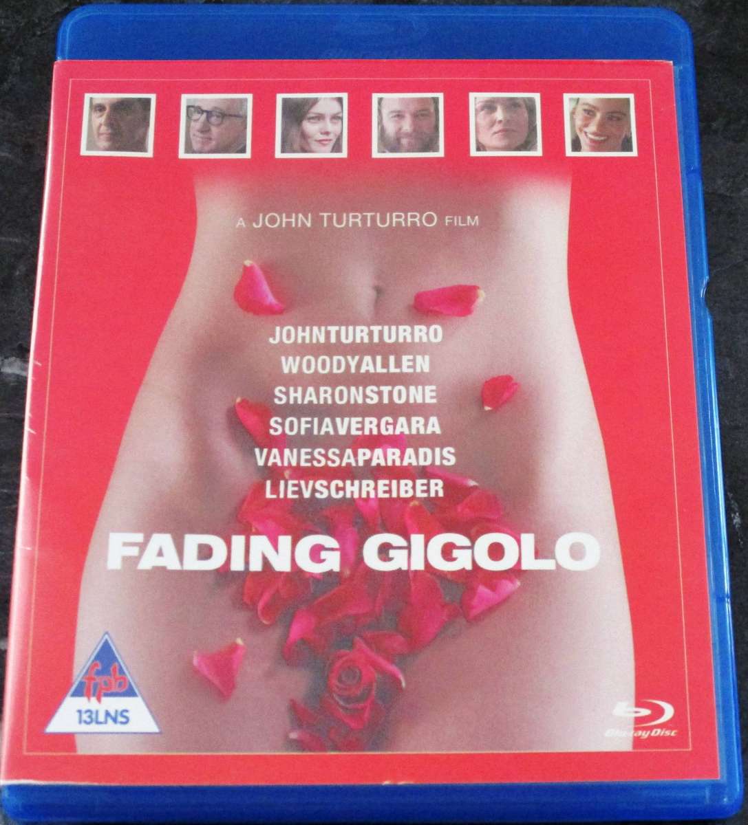 FADING GIGOLO BLU RAY Sharon Stone