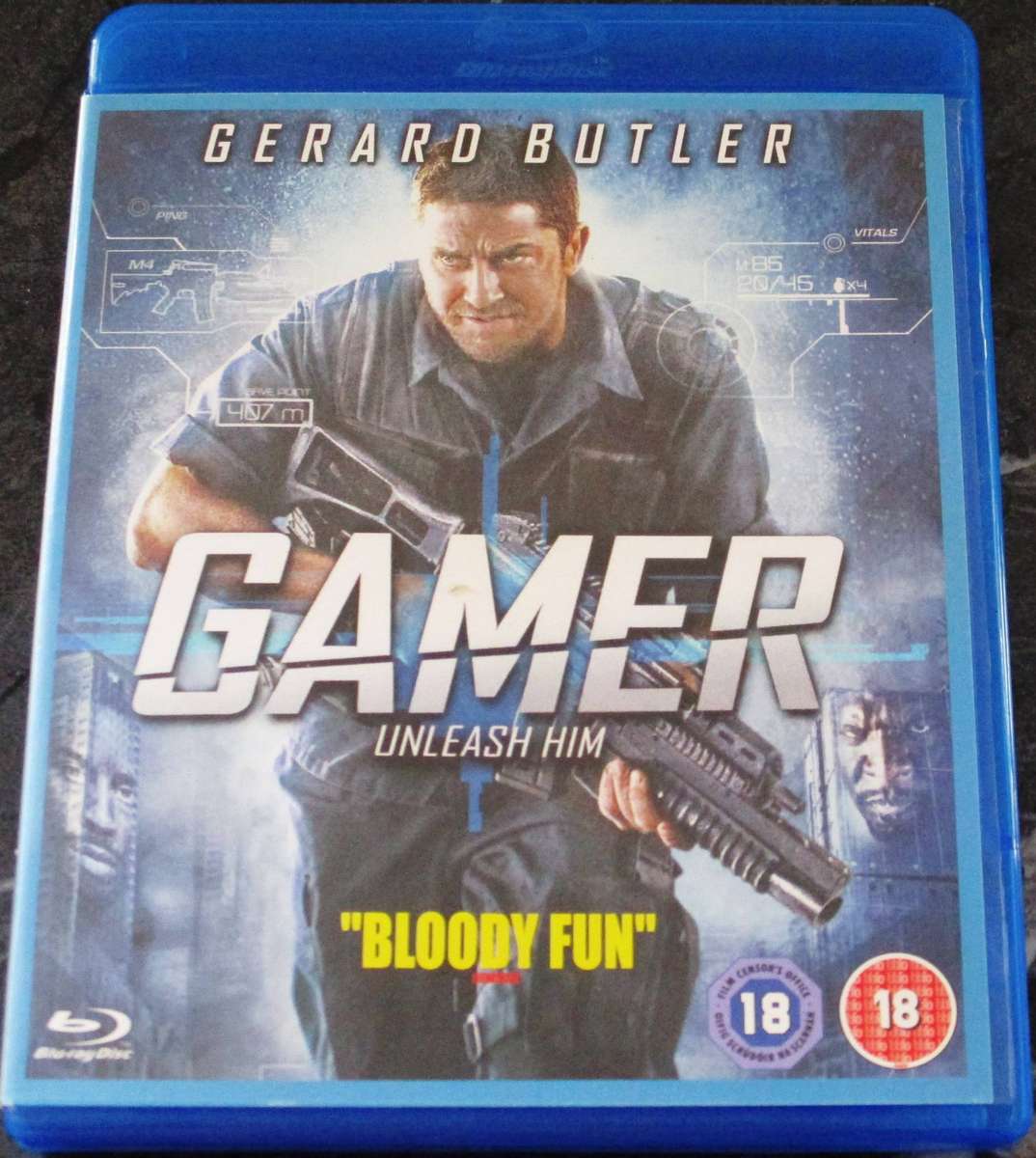 GAMER BLU RAY Gerard Butler