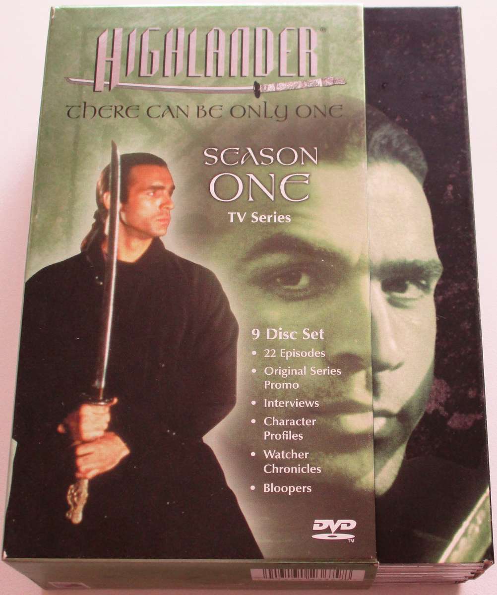 HIGHLANDER There Can Only Be One Season One 9xDVD Box Set [Box Set shelf]