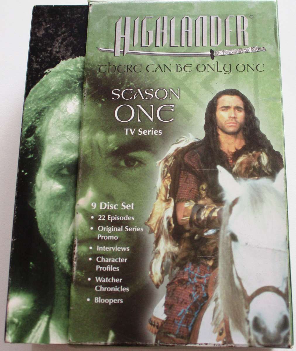 HIGHLANDER There Can Only Be One Season One 9xDVD Box Set [Box Set shelf]