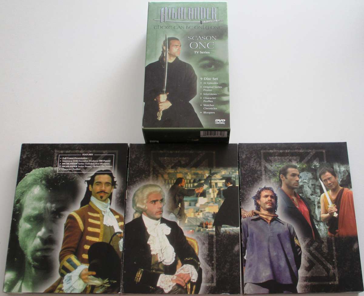 HIGHLANDER There Can Only Be One Season One 9xDVD Box Set [Box Set shelf]