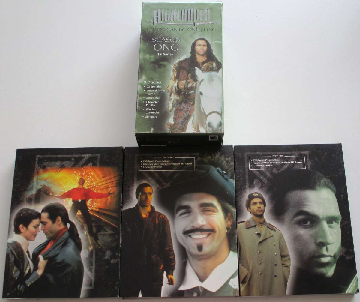 HIGHLANDER There Can Only Be One Season One 9xDVD Box Set [Box Set shelf]