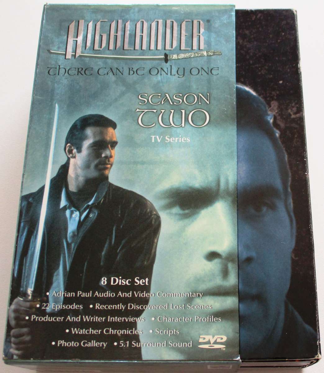 HIGHLANDER There Can Only Be Two Season One 8xDVD Box Set [Box Set shelf]