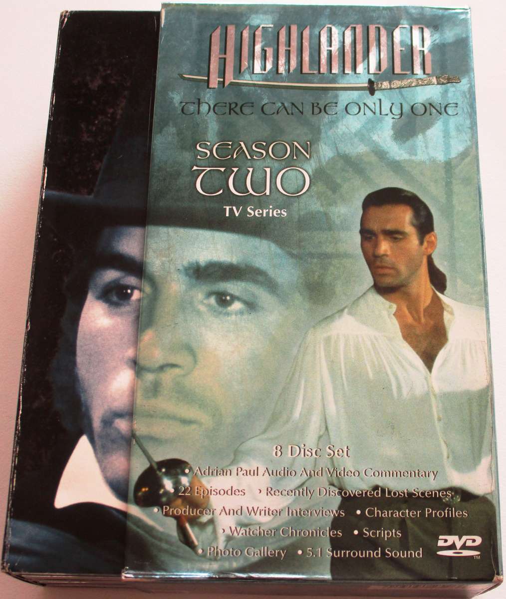 HIGHLANDER There Can Only Be Two Season One 8xDVD Box Set [Box Set shelf]