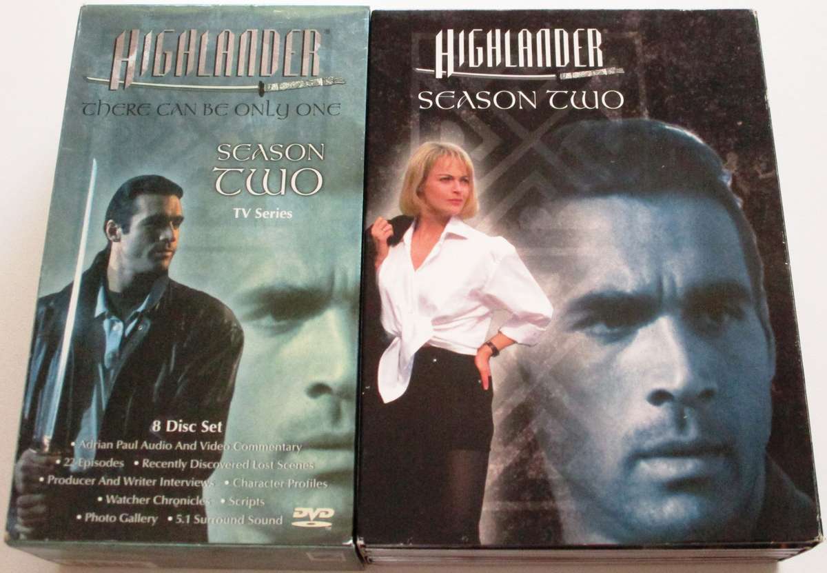 HIGHLANDER There Can Only Be Two Season One 8xDVD Box Set [Box Set shelf]