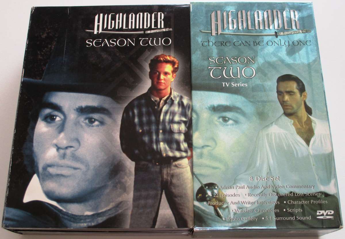 HIGHLANDER There Can Only Be Two Season One 8xDVD Box Set [Box Set shelf]