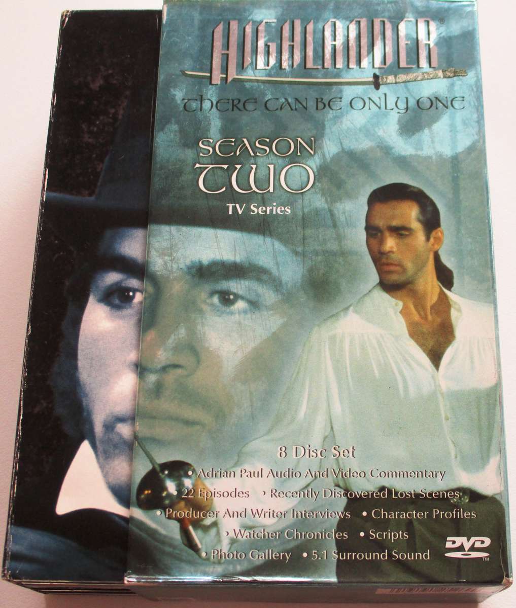 HIGHLANDER There Can Only Be Two Season One 8xDVD Box Set [Box Set shelf]