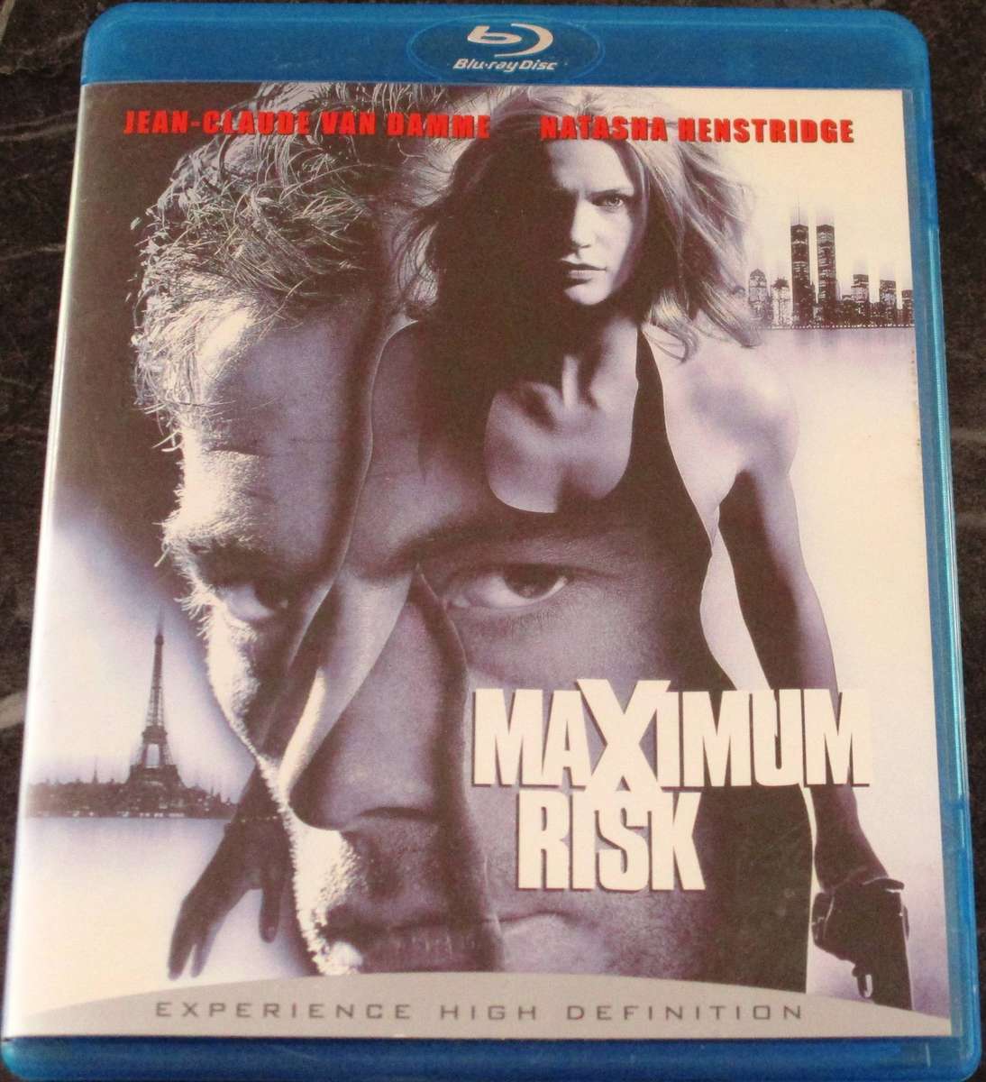 MAXIMUM RISK BLU RAY Jean Claude Van Damme