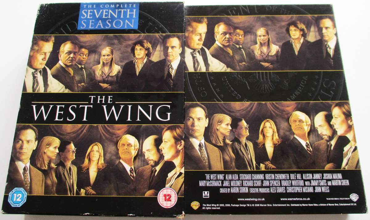 THE WEST WING The Complete Seventh Season DVD BOX SET [Box Set shelf]