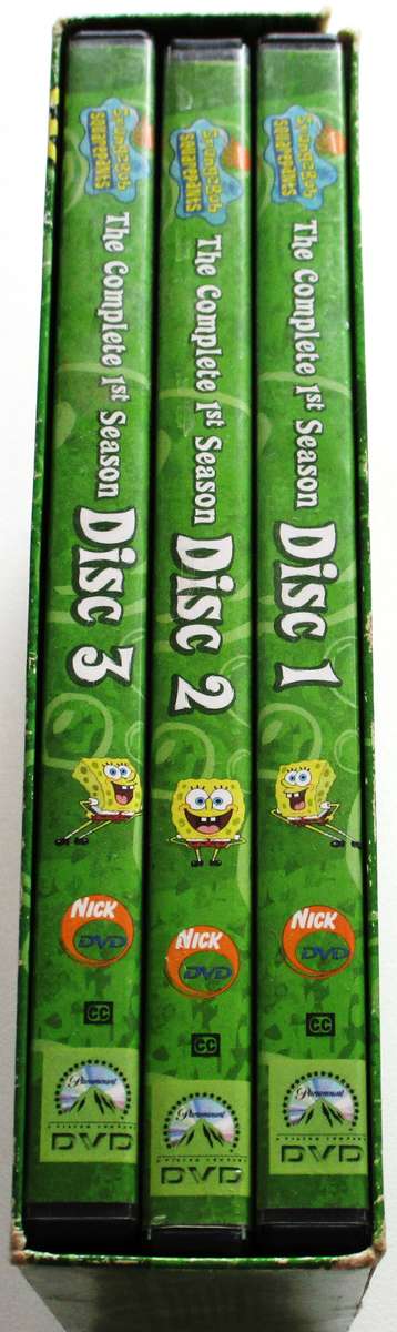 SPONGEBOB SQUAREPANTS The Complete 1st Season DVD BOX SET [Box Set shelf]