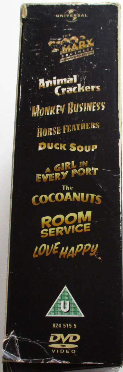 THE MARX BROTHERS 8 Movie Collection DVD BOX SET [Box Set shelf]