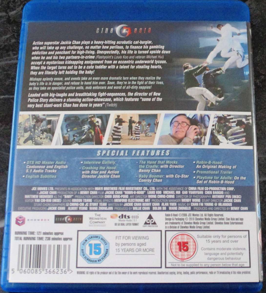 ROBIN-B-HOOD Jackie Chan BLU RAY