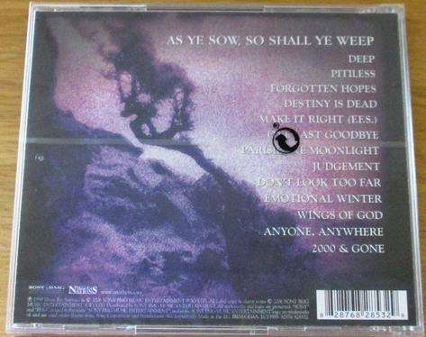 ANATHEMA Judgement CD