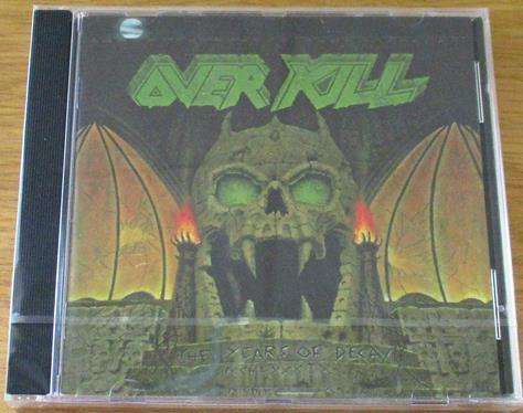 OVERKILL The Years of Decay CD