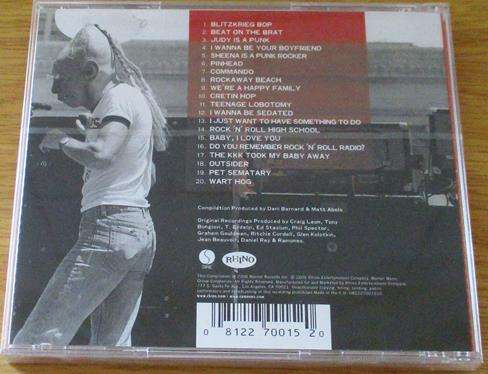 RAMONES Hey Ho Let's Go Greatest Hits CD