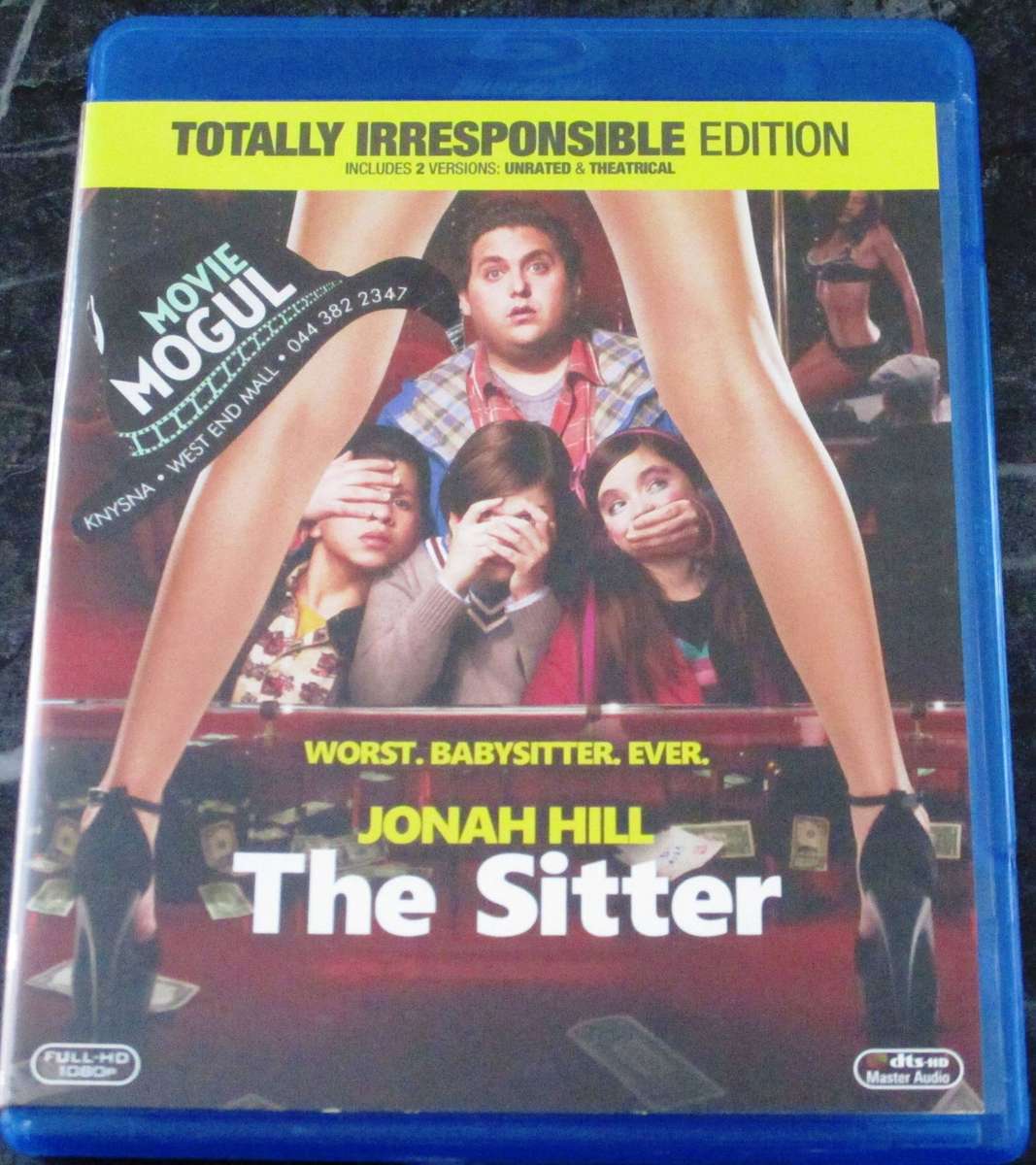 THE SITTER BLU RAY Jonah Hill