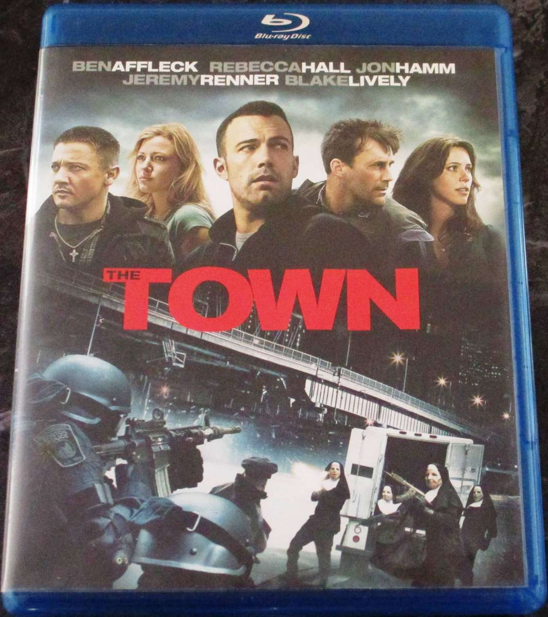 THE TOWN BLU RAY Ben Affleck