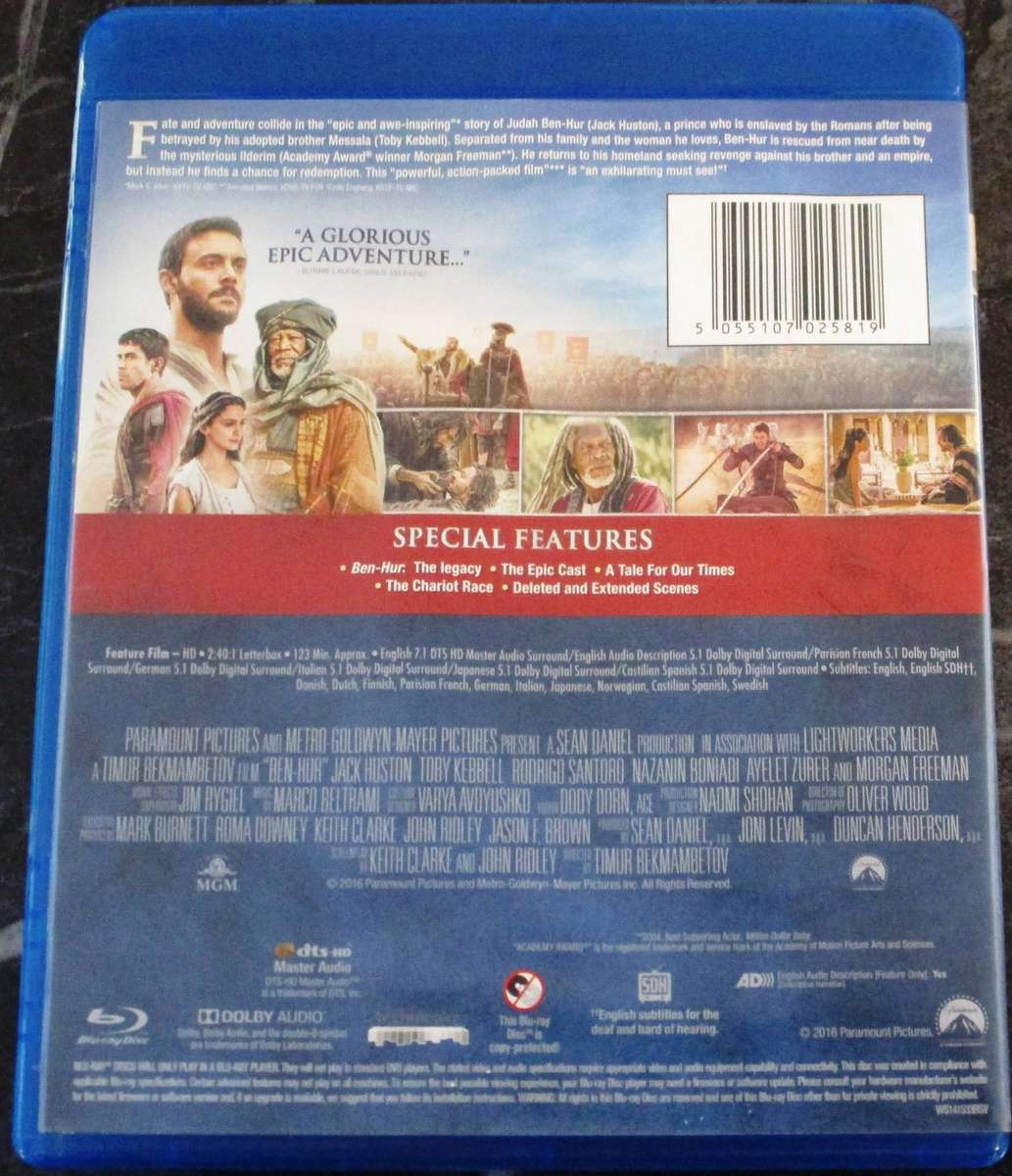 BEN-HUR BLU RAY