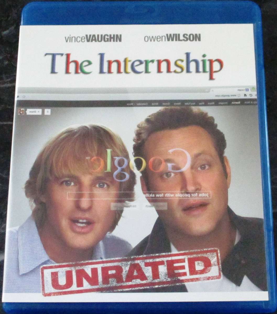 THE INTERNSHIP BLU RAY Vince Vaughn Owen Wilson