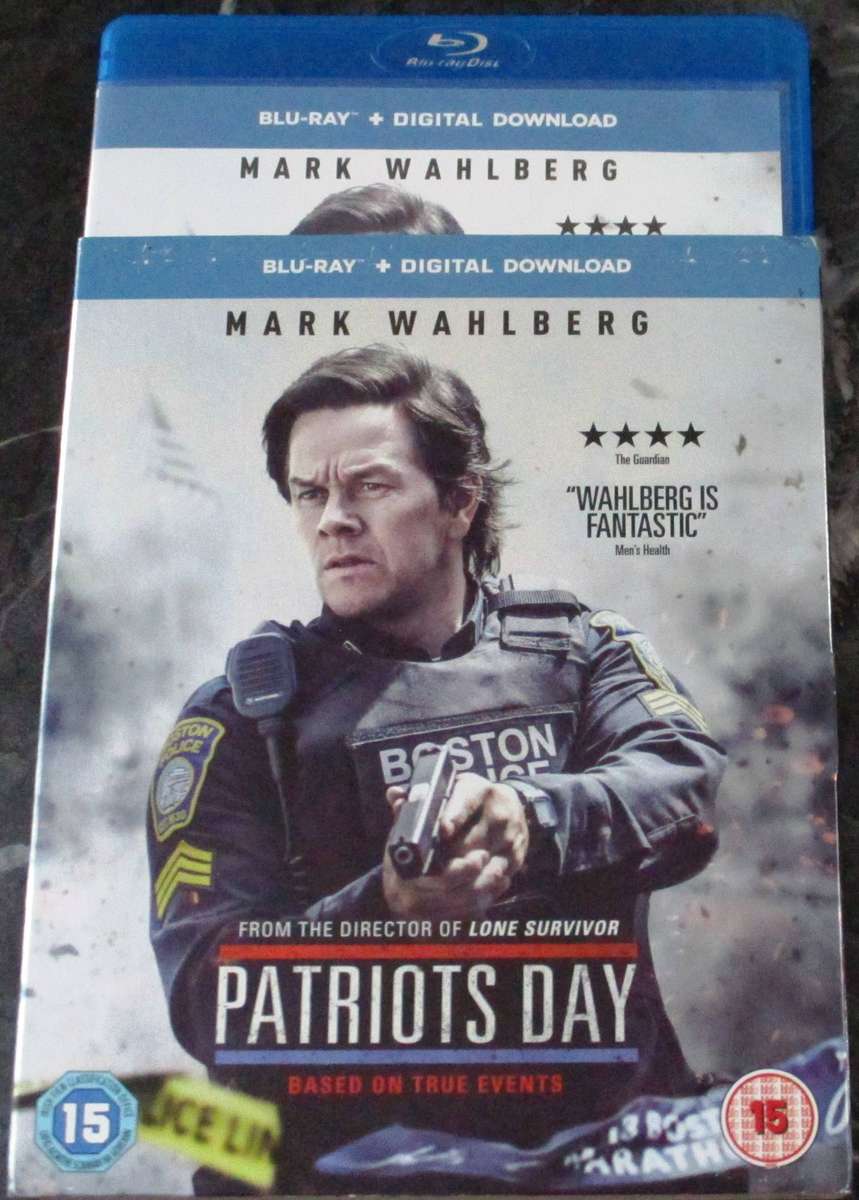 PATRIOT'S DAY BLU RAY Mark Wahlberg