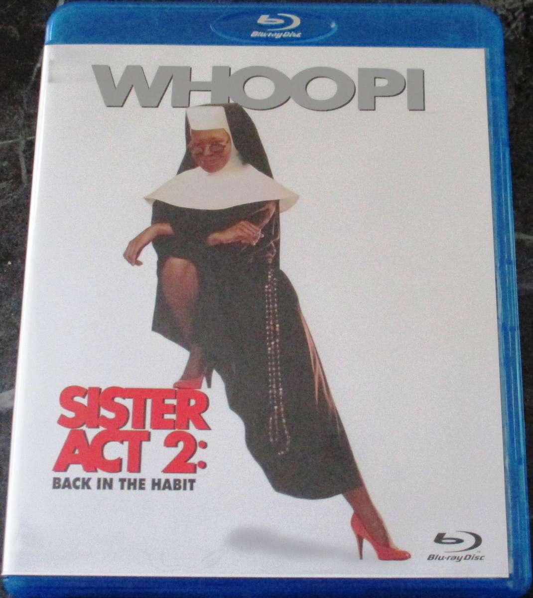 SISTER ACT 2: Back to the Habit BLU RAY Whoopi Goldberg